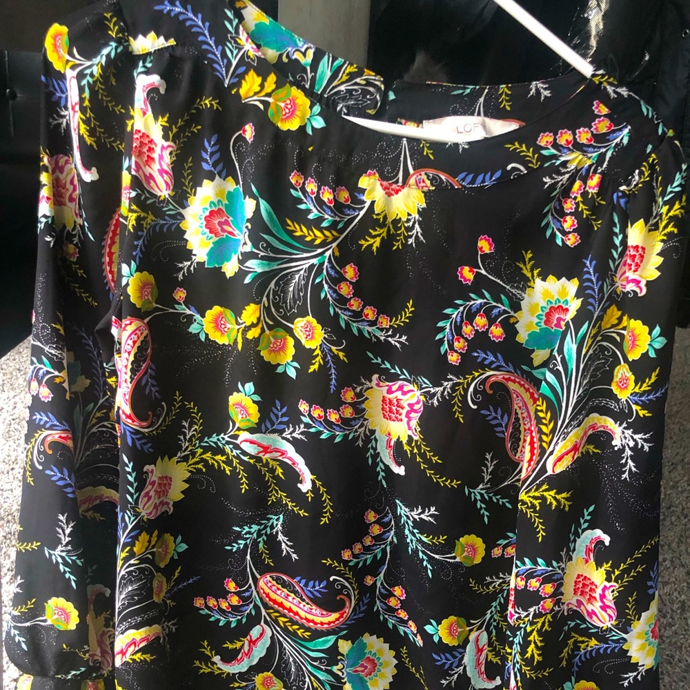LOFT never worn Floral Top